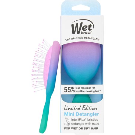 Perie de par Original Electric Sky, Purple, Mini, 1 bucata, WetBrush