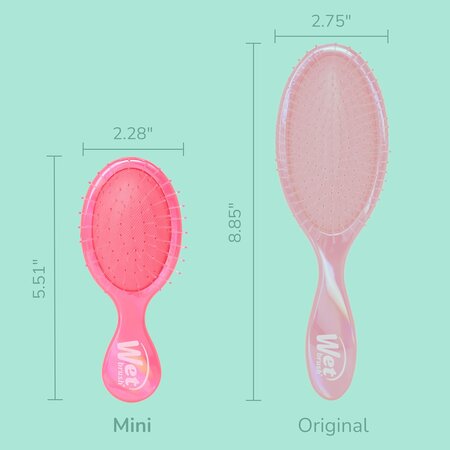 Perie de par Original Electric Sky, Pink, Mini, 1 bucata, WetBrush 773681