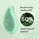 Perie de par Go Green Palm Detangler, Green-Tea Oil, 1 bucata, Wetbrush 773687