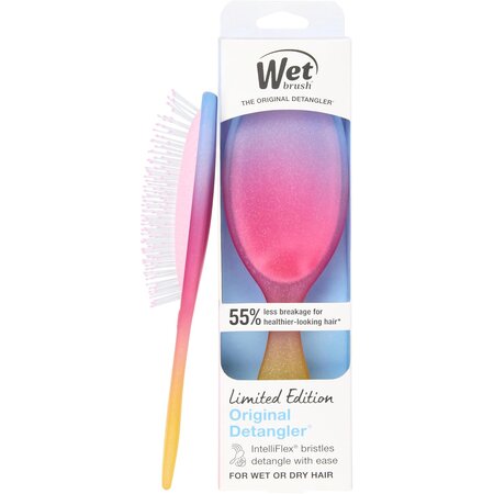 Perie de par Original Electric Sky, Pink, 1 bucata, WetBrush