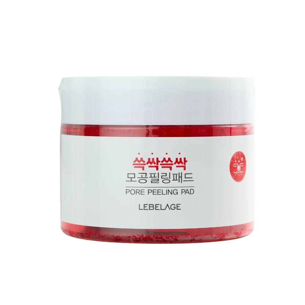 Dischete exfoliante pentru ten normal, mixt sau gras, 60 bucati, Lebelage