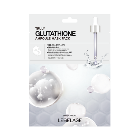 Masca de fata tip servetel cu Glutathion, 1 bucata, Lebelage
