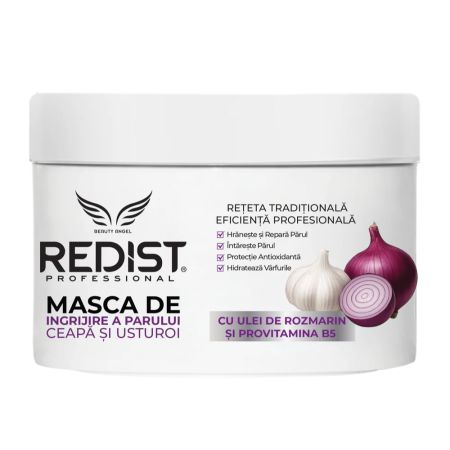 Masca de par cu extract de ceapa, usuroi si rozmarin, 475 ml, Redist