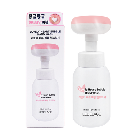 Sapun spuma pentru maini Lovely Heart Bubble, 250 ml, Lebelage