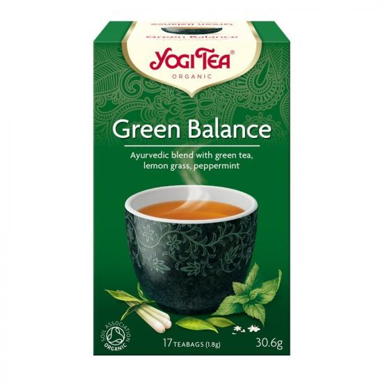 Ceai Green Balance, 17 plicuri, Yogi Tea