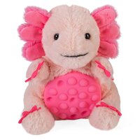 Jucarie de plus Poppykins, 19 cm, Axolot Mini, Wild Republic