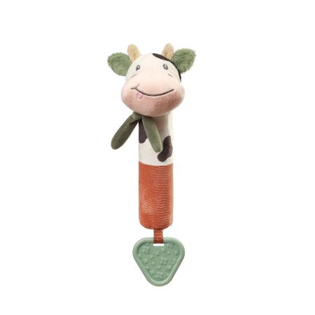 Jucarie chitaitoare, Vacuta Bingo, 0 luni+, Babyono