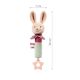 Jucarie chitaitoare, Iepurasul Karo, 3 luni+, 1 bucata, Babyono 774260