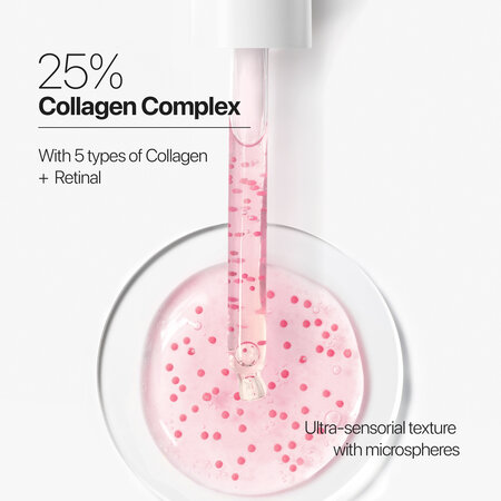 Ser de fata iluminator cu micro-sfere Collagen Complex Multi-active, 30 ml, La Cabine 774348