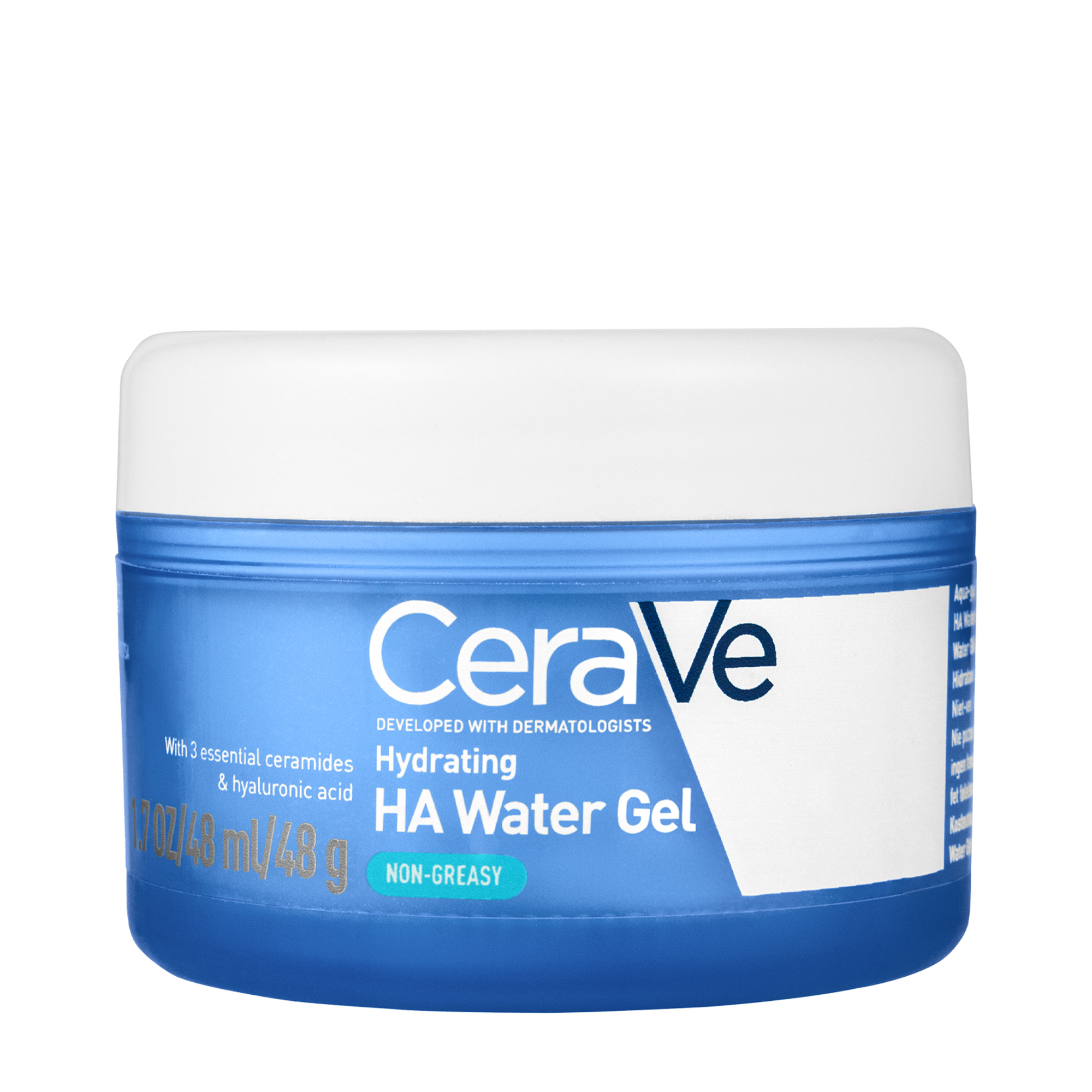 Gel hidratant cu acid hialuronic HA Water Gel, 48 ml, CeraVe