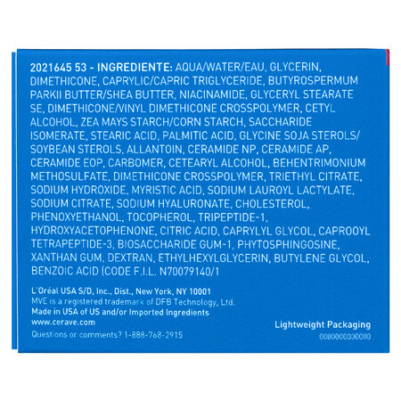 Gel hidratant cu acid hialuronic HA Water Gel, 48 ml, CeraVe 774428
