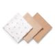 Scutece creponate din muselina, 70x70 cm, Beige, 3 bucati, Babyono 774482