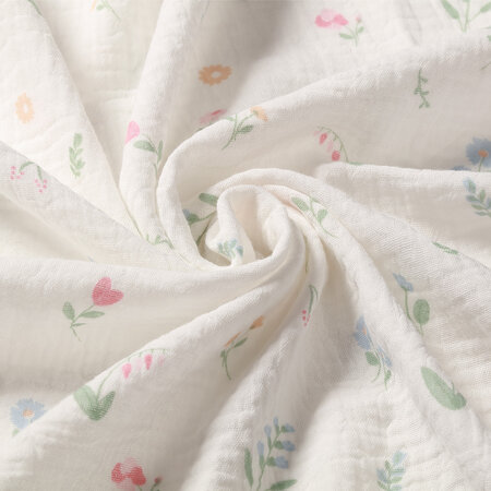 Scutece creponate din muselina, 70x70 cm, Pink, 3 bucati, Babyono 774502