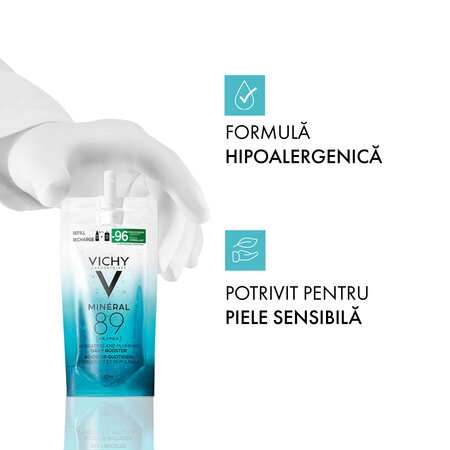 Gel booster zilnic Mineral 89, 50 ml, Vichy 774541