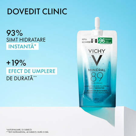 Gel booster zilnic Mineral 89, 50 ml, Vichy 774544