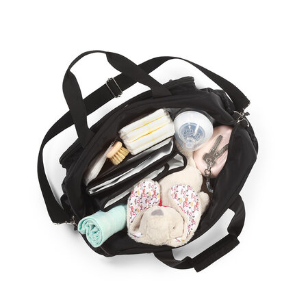 Geanta de calatorie pentru mamici, Negru, Babyono 774574