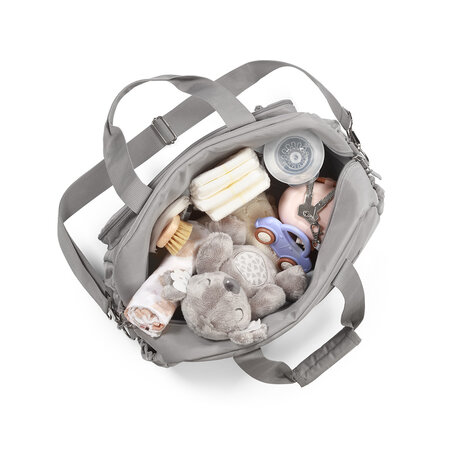 Geanta de calatorie pentru mamici, Gri, Babyono 774589