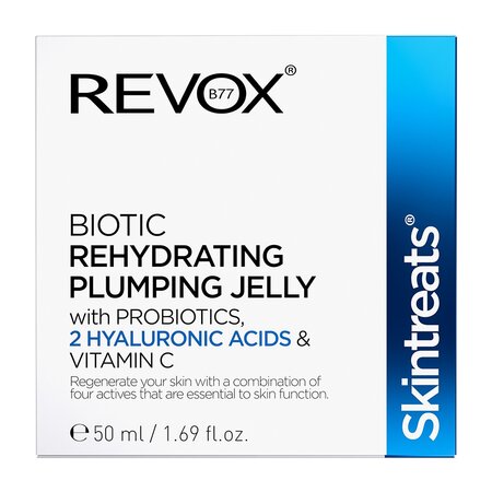 Crema-gel rehidratant cu efect de umplere Skintreats Biotic, 50 ml, Revox 774599