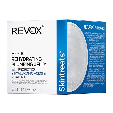 Crema-gel rehidratant cu efect de umplere Skintreats Biotic, 50 ml, Revox 774598