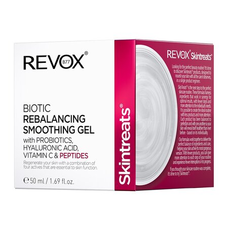 Crema-gel cu efect de netezire si reechilibrare Skintreats Biotic, 50 ml, Revox 774603