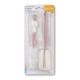 Set perii pentru biberon si tetina, Roz, Babyono 774648