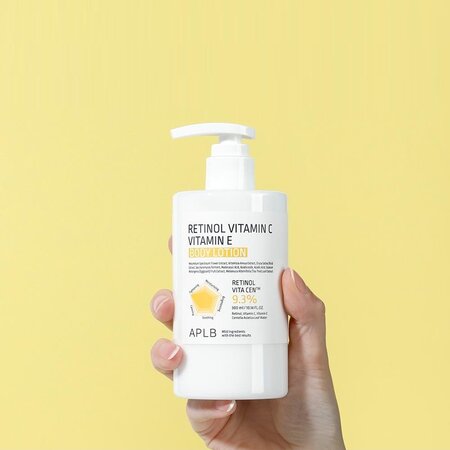 Lotiune de corp Retinol, Vitamina C si Vitamina E, 300 ml, Aplb 774641