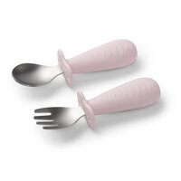 Set lingurita si furculita, Roz, 12 luni+
