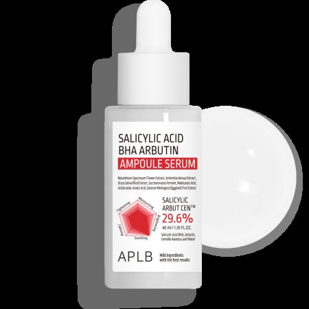 Ser cu acid salicilic anti-imperfectiuni BHA Arbutin, 40 ml, Aplb 774683