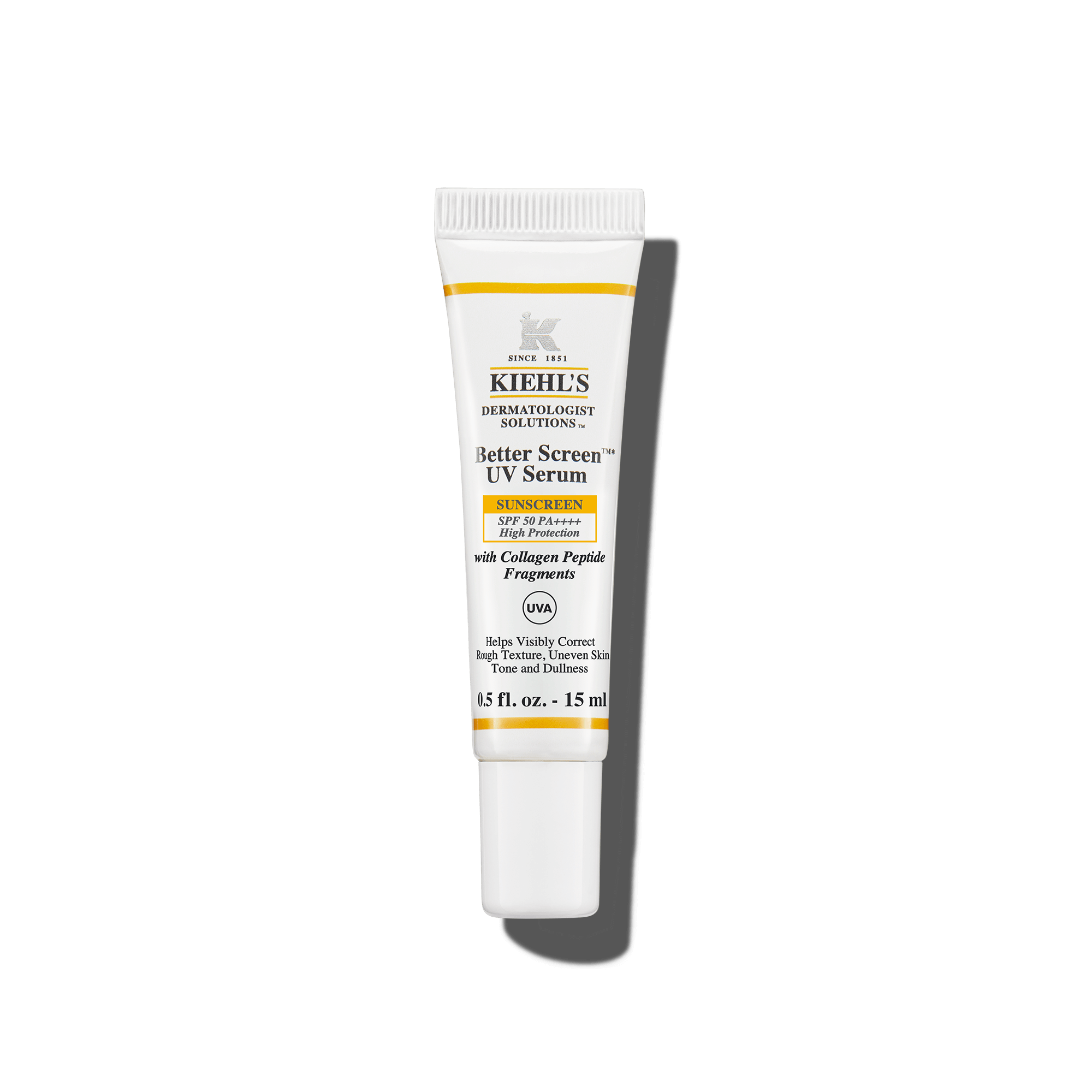 Serum cu protectie solara si peptide de colagen UV Better Screen SPF50+, 15 ml, Kiehl's