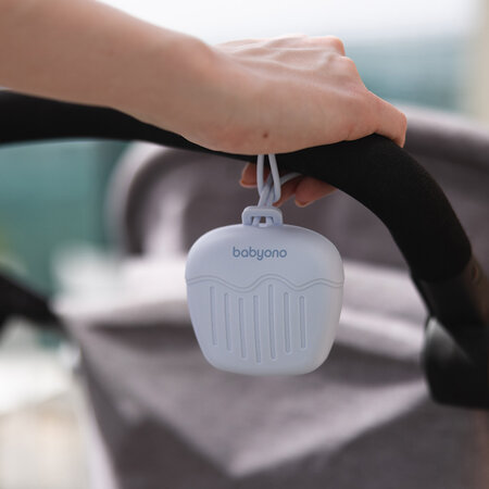 Husa pentru suzeta din silicon, Albastru, 0 luni+, Babyono 774842