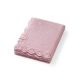 Patura tricotata din bambus, 75 x 100 cm, Roz, Babyono 774843