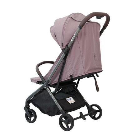 Carucior sport cu pliere cu o singura mana Grav, Violet, Qplay 774873