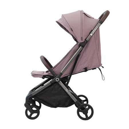 Carucior sport cu pliere cu o singura mana Grav, Violet, Qplay 774872
