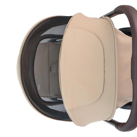 Carucior sport cu pliere cu o singura mana Grav, Bej, Qplay 774893