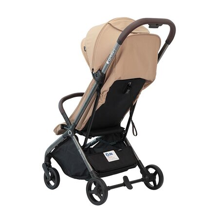 Carucior sport cu pliere cu o singura mana Grav, Bej, Qplay 774890