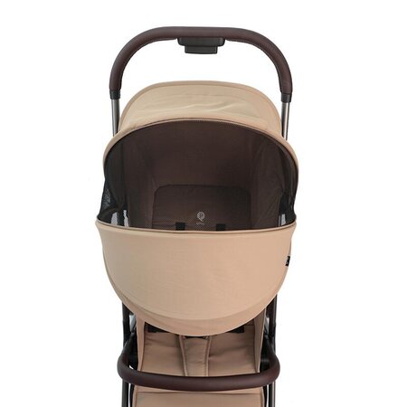 Carucior sport cu pliere cu o singura mana Grav, Bej, Qplay 774894