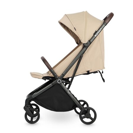 Carucior sport cu pliere cu o singura mana Grav, Bej, Qplay 774899