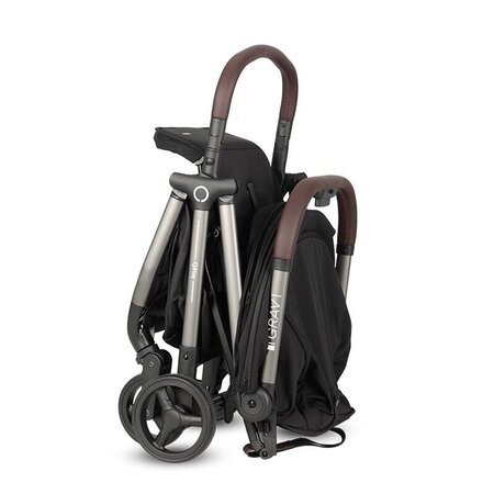 Carucior sport cu pliere cu o singura mana Grav, Negru, Qplay 774919