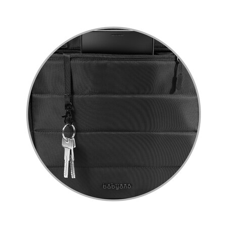 Geanta pentru mamici Cami, Negru, Babyono 775131