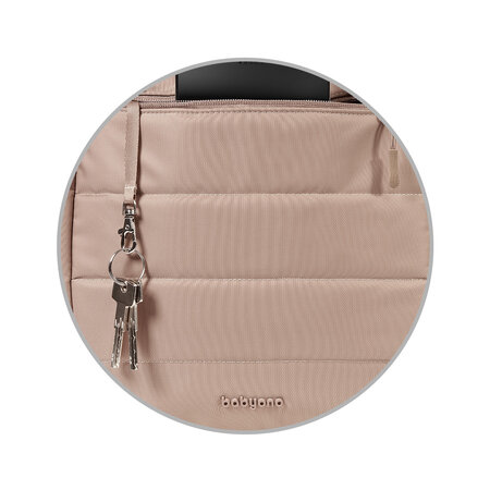 Geanta pentru mamici Cami, Bej, Babyono 775144