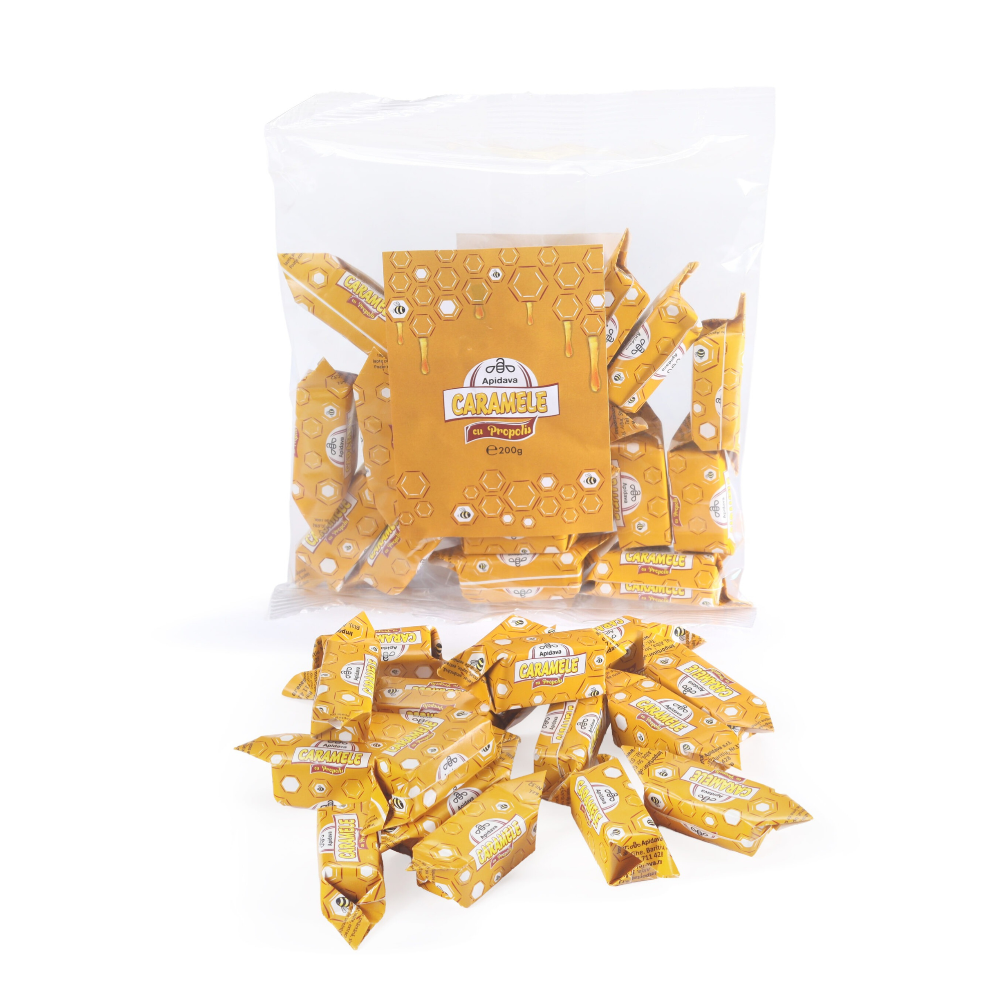 Caramele cu Propolis, 200 g, Apidava