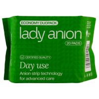 Absorbante de zi cu bumbac organic Active, 20 buc, Lady Anion