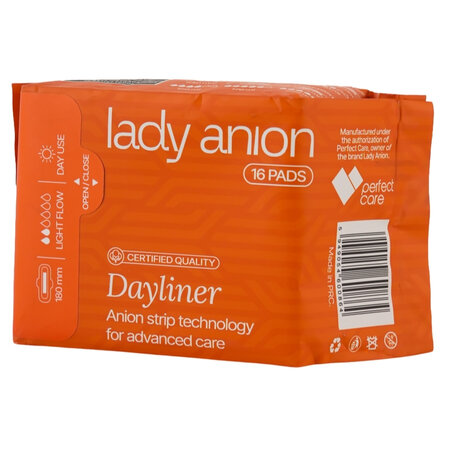 Absorbante de zi cu aripioare, 16 buc, Lady Anion 775297