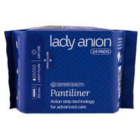Absorbante zilnice fara aripioare, 24 buc, Lady Anion
