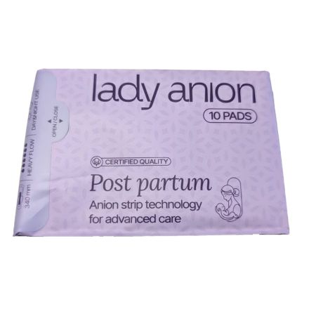 Absorbante Post Partum, 10 buc, Lady Anion