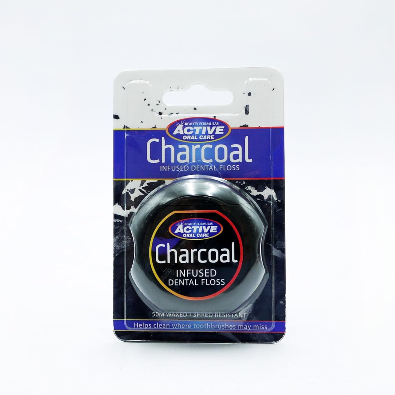 Ata interdentara ceruita cu carbune, 50 m, Beauty Formulas
