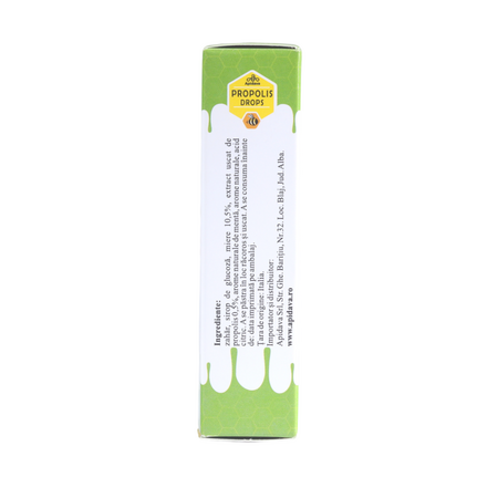 Dropsuri cu Propolis, Miere si Menta, 44 g, Apidava 775371