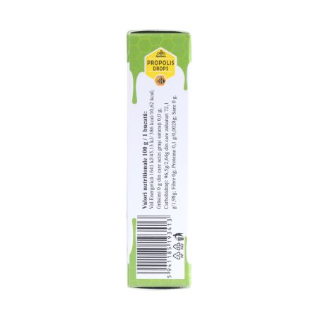 Dropsuri cu Propolis, Miere si Menta, 44 g, Apidava 775370