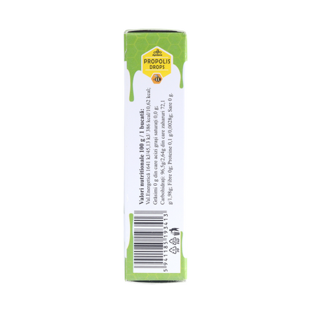 Dropsuri cu Propolis, Miere si Menta, 44 g, Apidava 775370