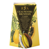 Ceai pentru imunitate cu Papaya, 60 g, Rya Vita